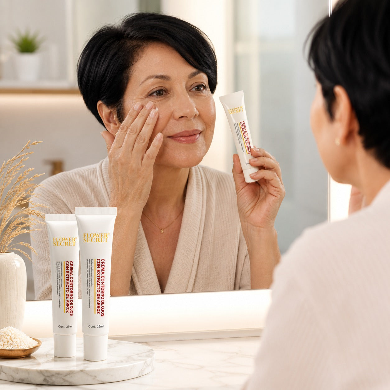 Contorno de Ojos con Extracto de Arroz - Oferta Especial 2 x 1