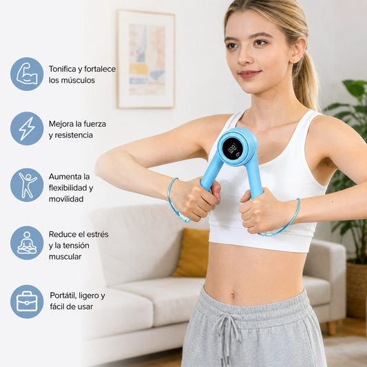 Ejercicio pecho mano digital con conteo