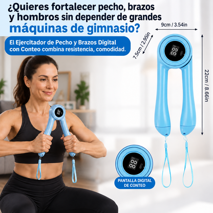 Ejercitador Fuerza Muscular, Digital Con Conteo
