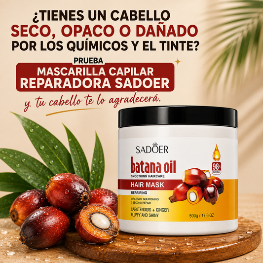 Mascarilla Cabello con Aceite de Batana