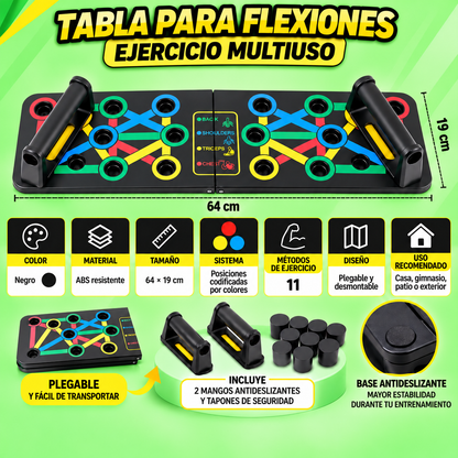 Tabla Flexiones Ejercicio Multiuso