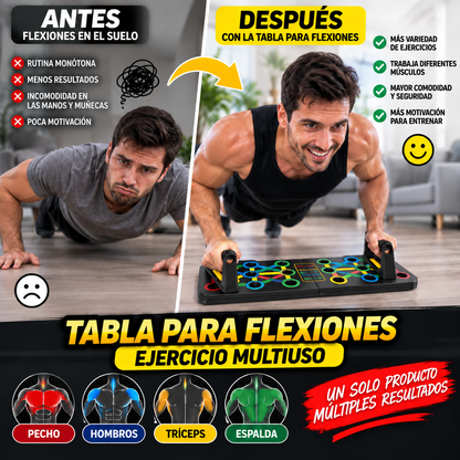 Tabla Flexiones Ejercicio Multiuso