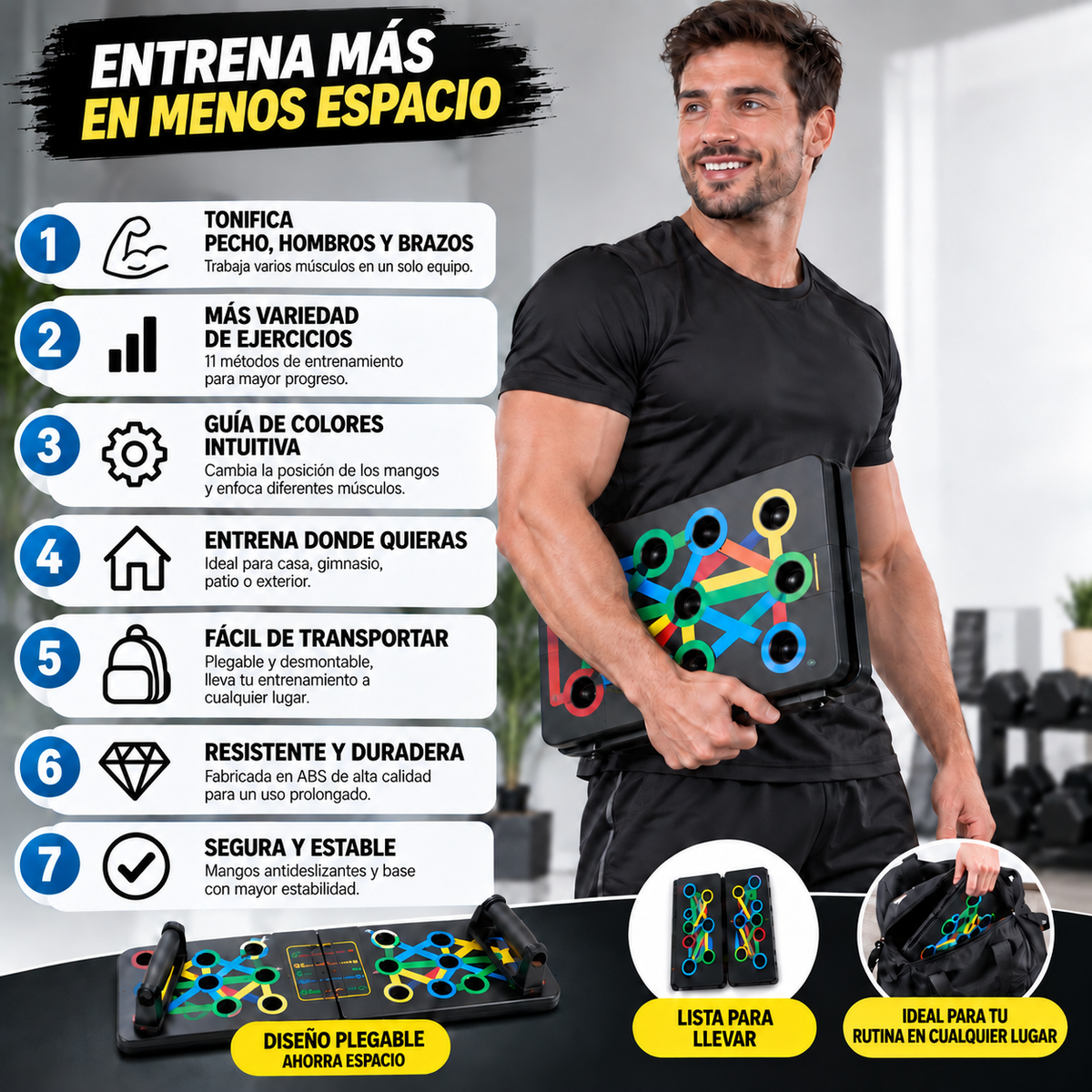 Tabla Flexiones Ejercicio Multiuso