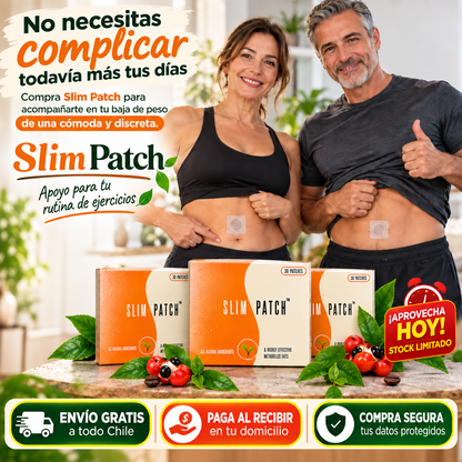 Tripack Parches Adelgazante SlimPatch X3