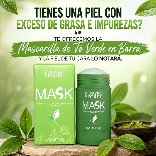 Mascarilla Té Verde en Barra