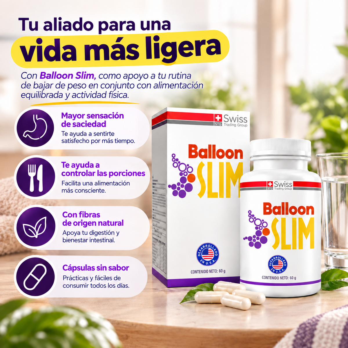 Balloon Slim Suplemento para adelgazar