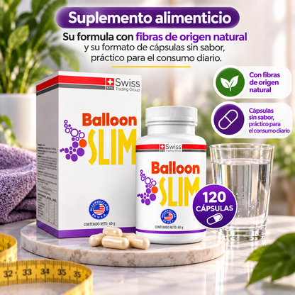 Balloon Slim 120 Cápsulas Suplemento Control Apetito