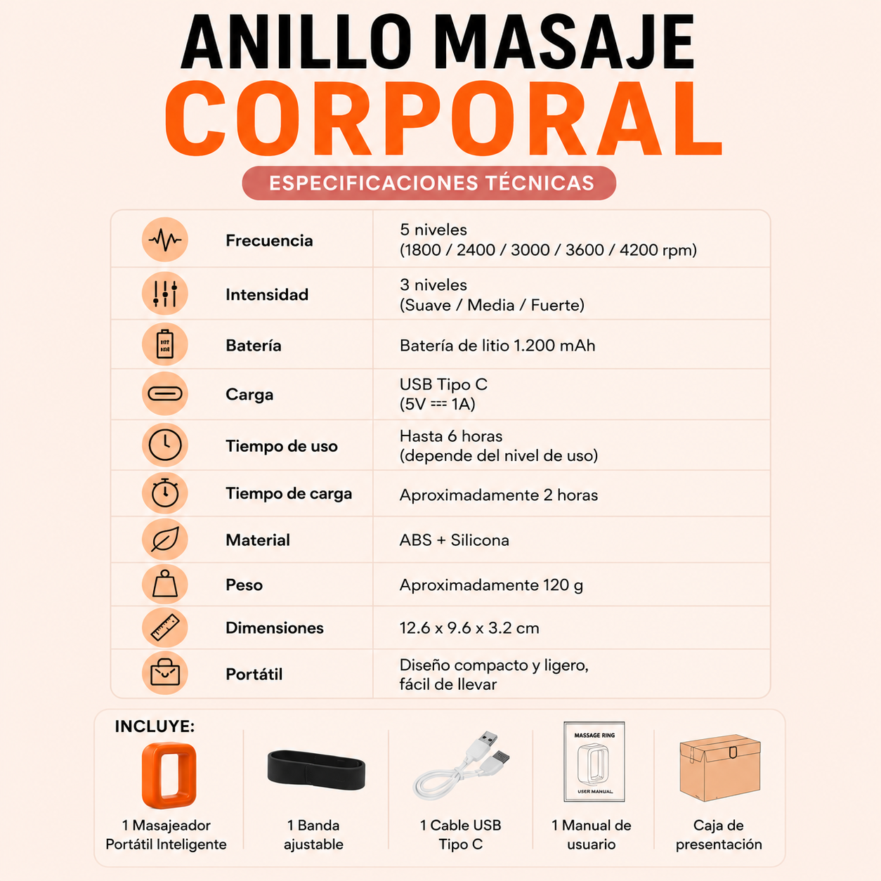 Anillo Masaje Corporal