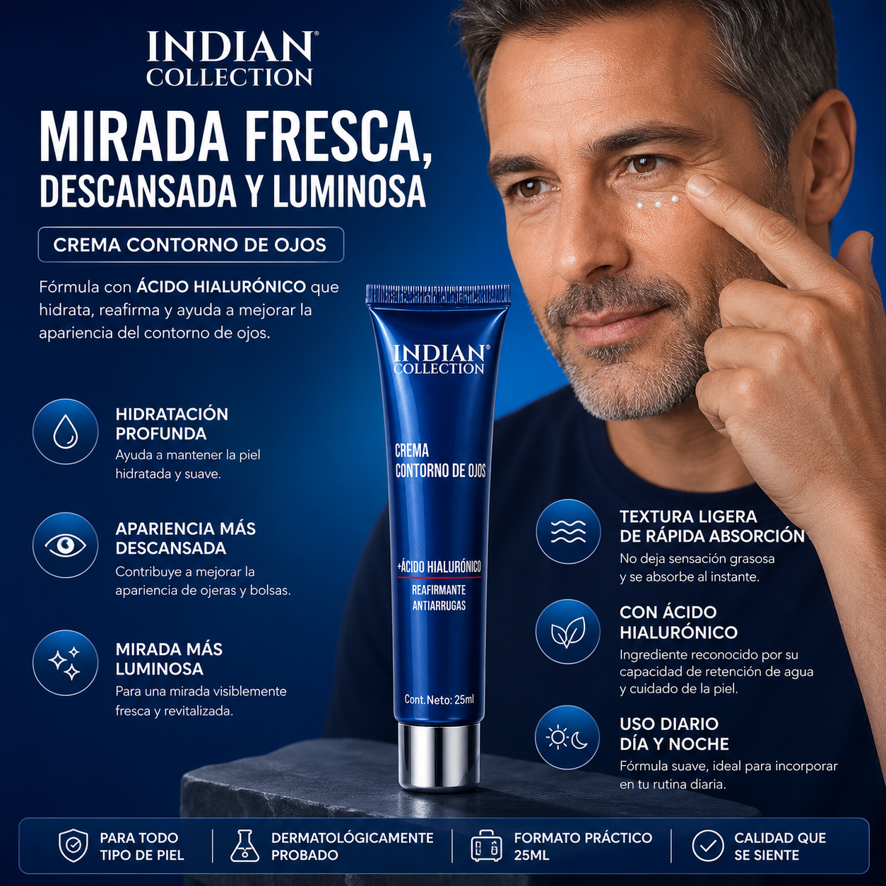 CREMA CONTORNO DE OJOS INDIAN COLLECTION
