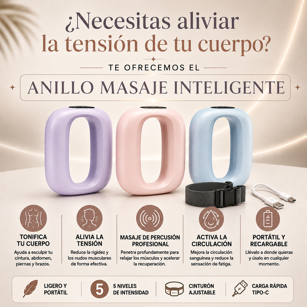 Anillo Masaje Inteligente