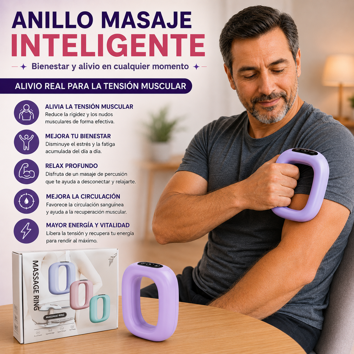 Anillo Masaje Inteligente