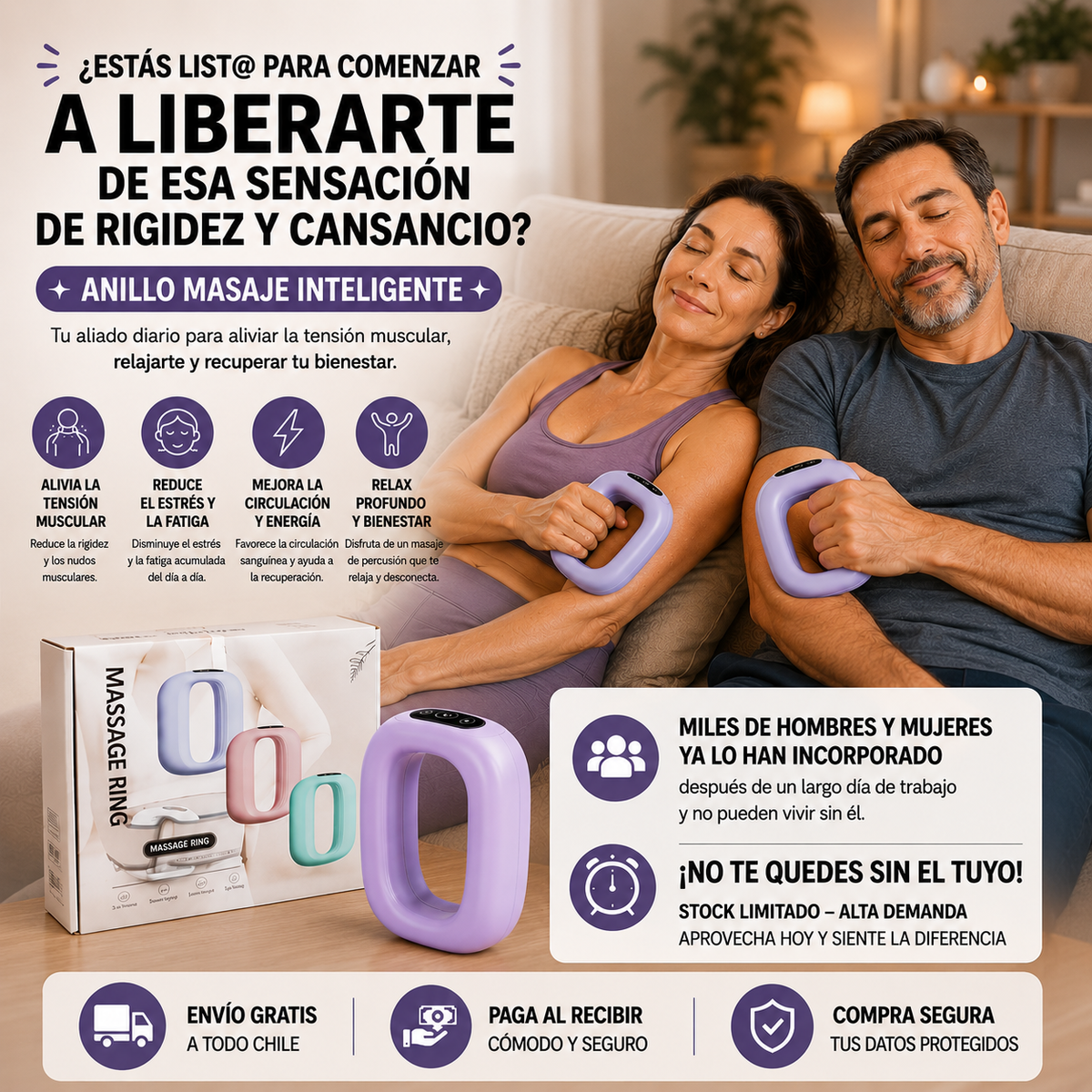 Anillo Masaje Inteligente
