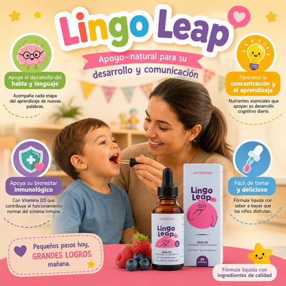 LINGO LEAP, pequeños pasos, grandes palabras