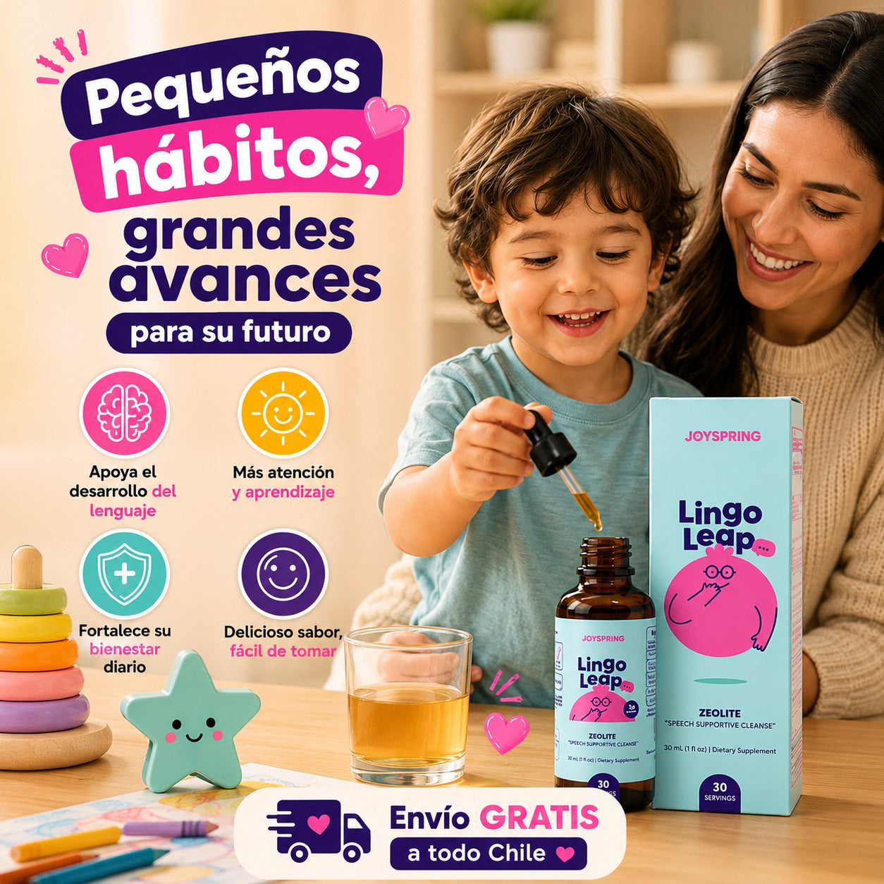 LINGO LEAP, pequeños pasos, grandes palabras