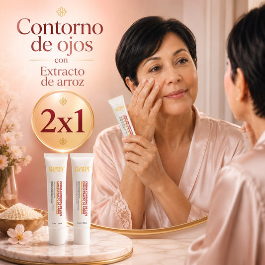 Contorno de Ojos con Extracto de Arroz - Oferta Especial 2 x 1