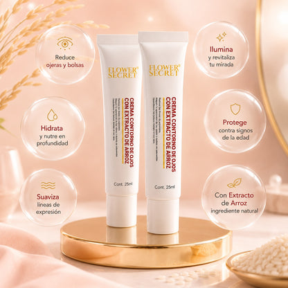 Contorno de Ojos con Extracto de Arroz - Oferta Especial 2 x 1
